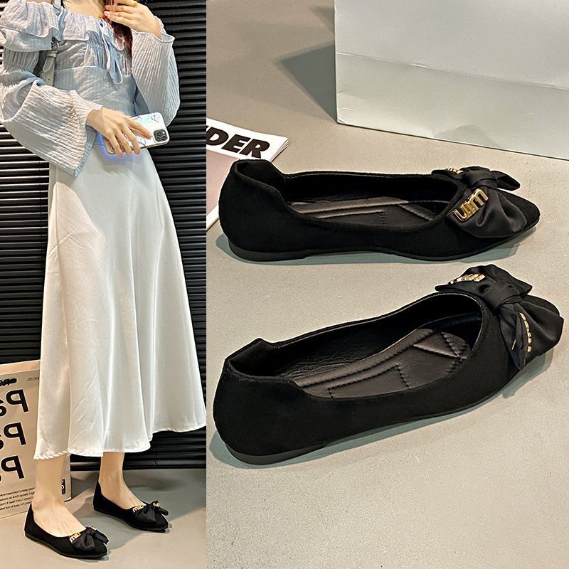 Small Man Shows Height, High-end Flat Shoes, Elegant Niche Design, Daily Boat Shoes 2025 New Korean Internet Celebrities