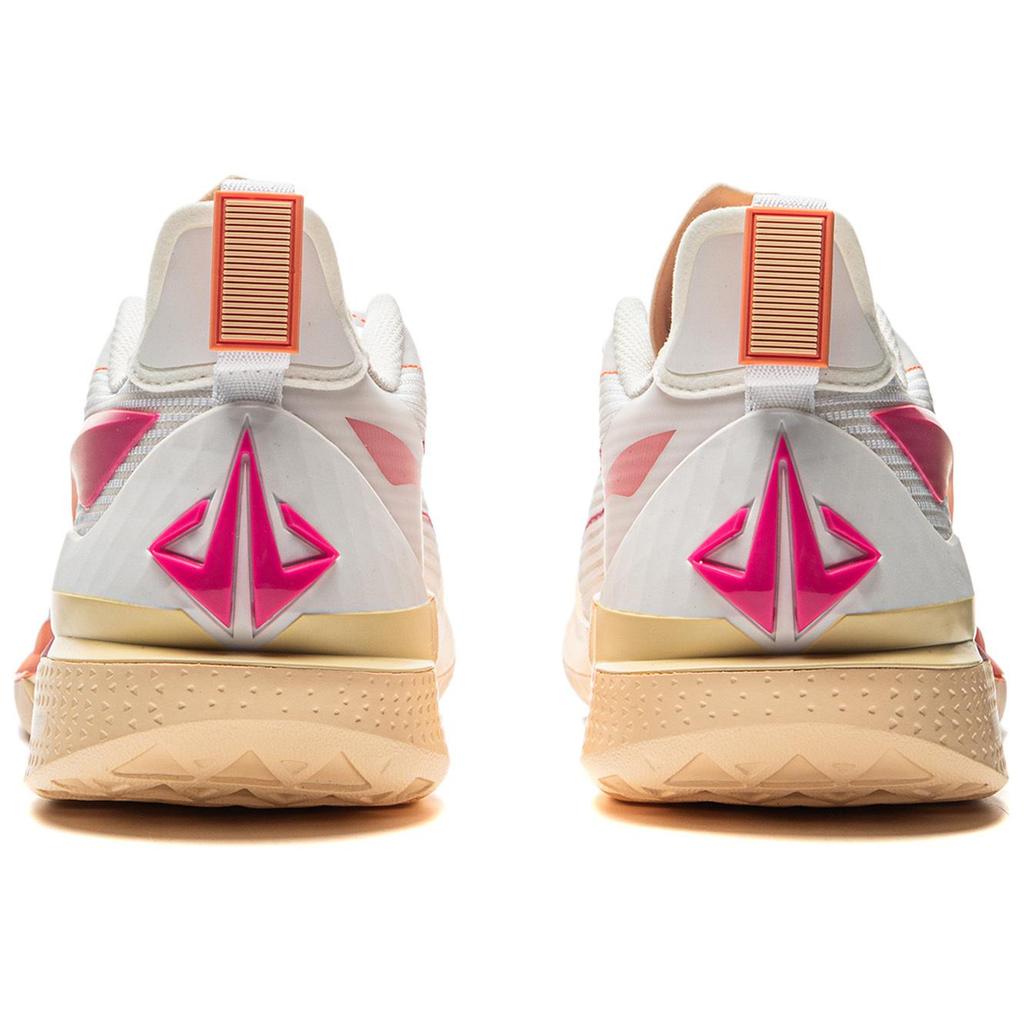 Li Ning JB2 Basketball Shoes Men's Low top White Orange ABAT081-36