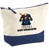 Makeup Bag - PLANETEE - Super Housewife Aid Woman - Large Size - Cotton - HD Printing