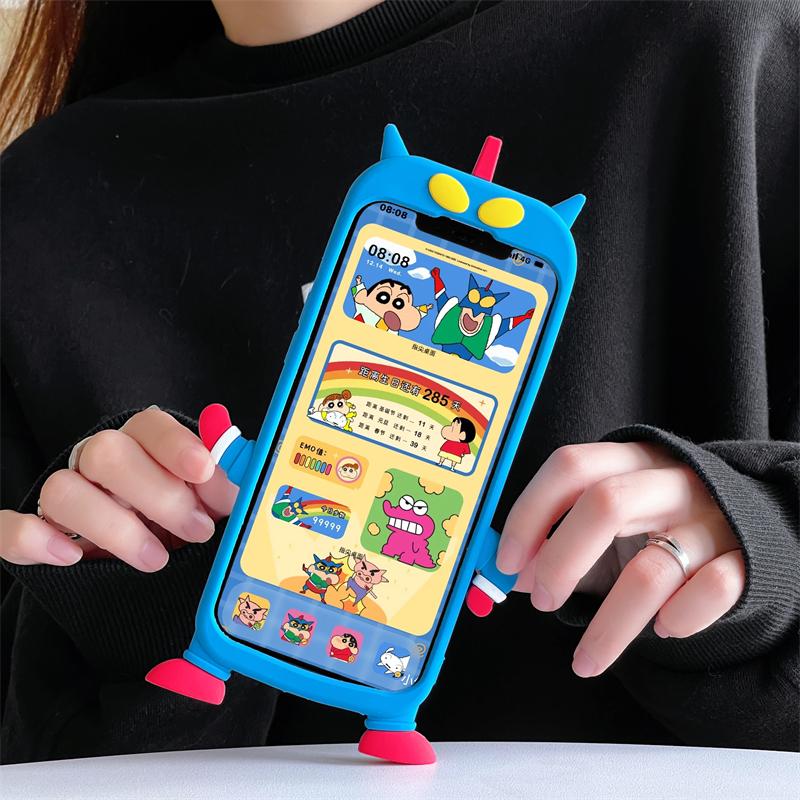 Kreslený Kamen Kryt na telefon pro IPhone 11 12 13 Pro Max X XR XS Nárazuvzdorné kryty