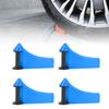 4 Pcs Tire Hose Guard Plastic Preventing Stucking Avoid Snagging Wear Resistant Tire Hose Roller for Car Wash