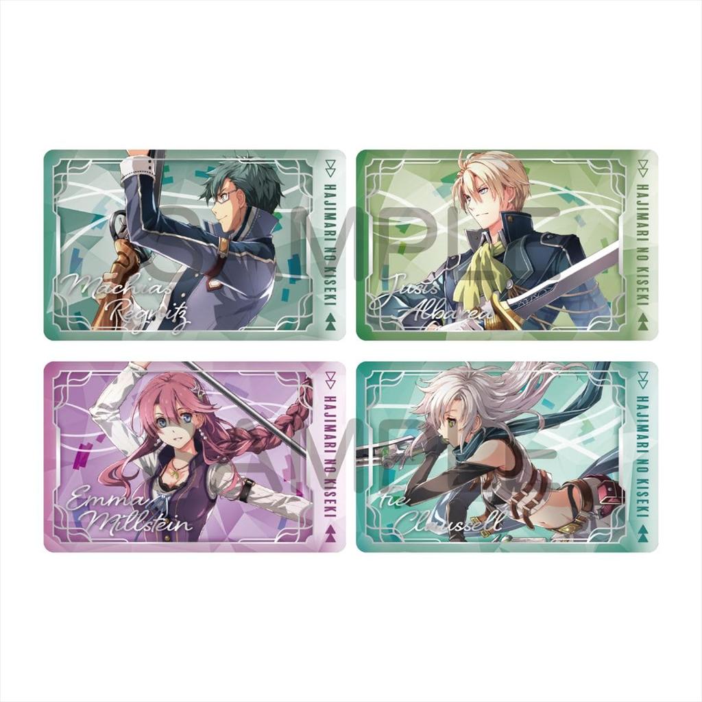 Algernon Products Hajimari no Kiseki Trading Visual Card 1 1 Box H54 x PVC Vol. Approx. W85.5mm