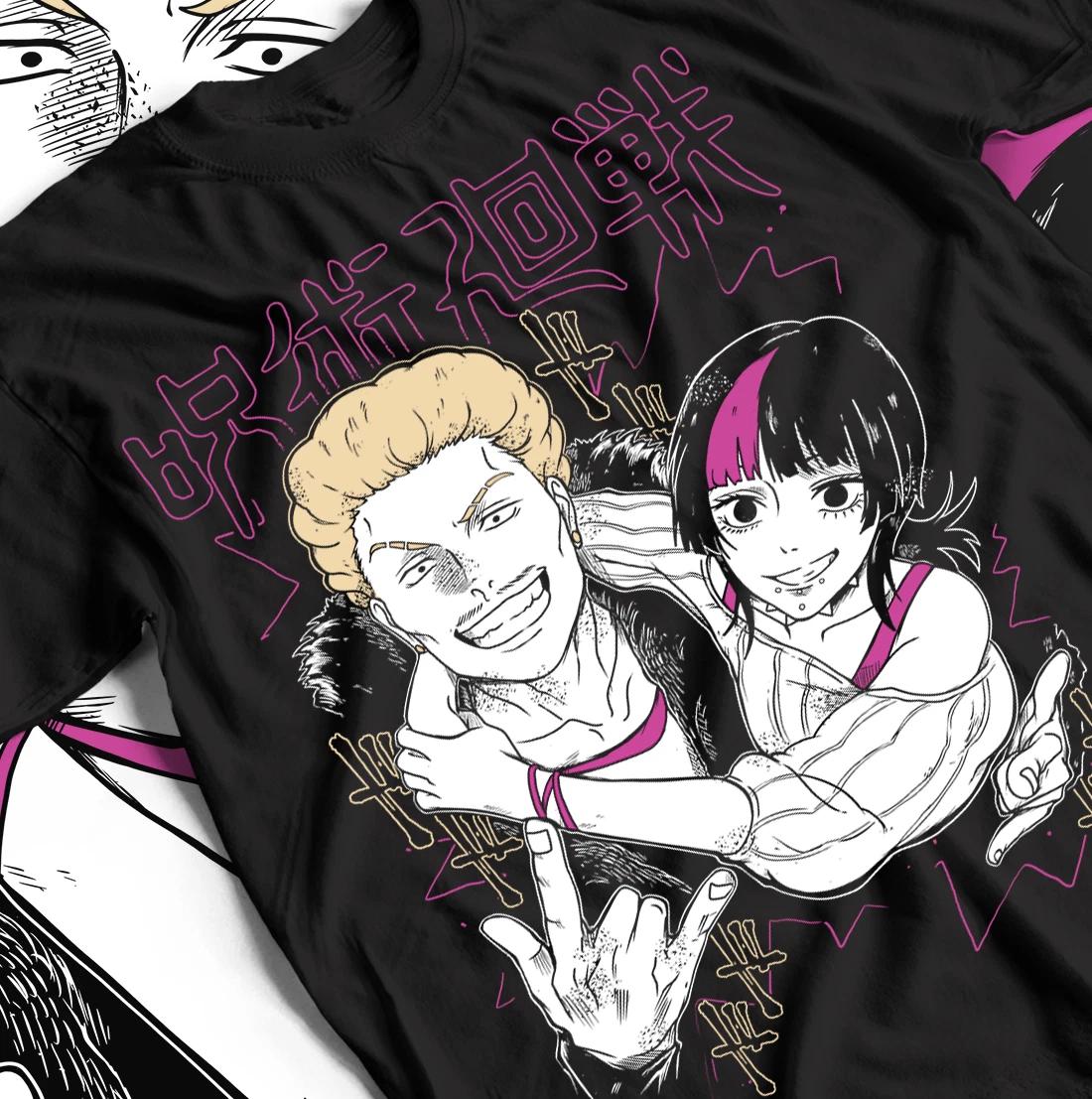 Jujutsu Kaisen Yuji Itadori Sukuna Anime Action Fan Gift Men s TShirt, JJK Shirt S