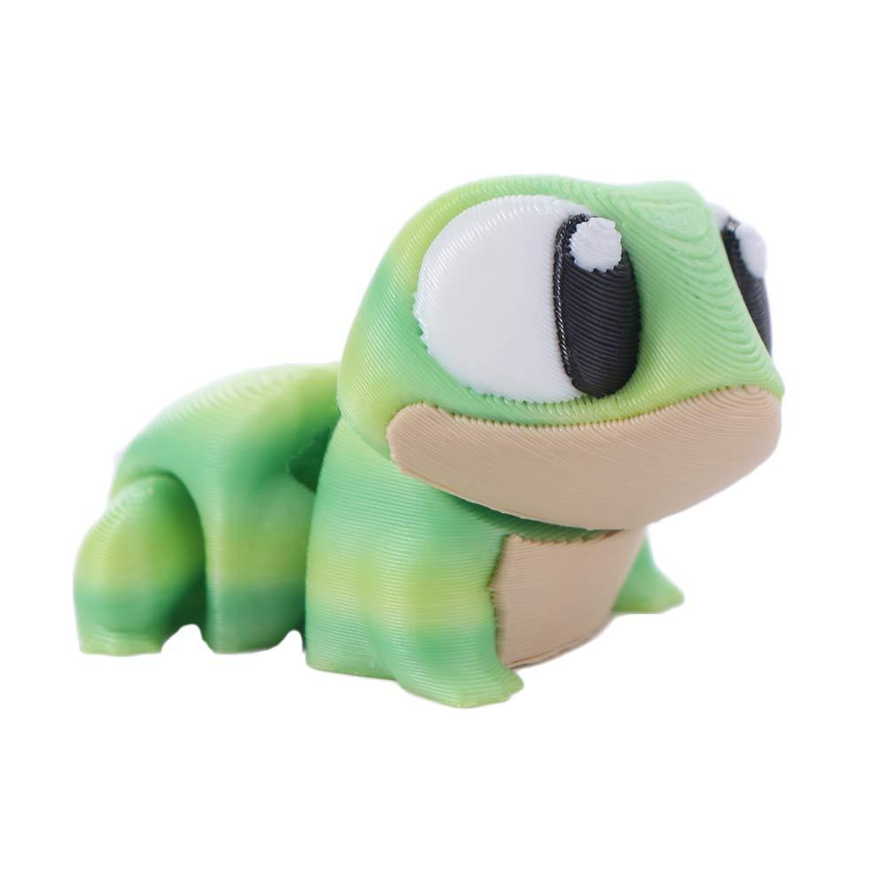 Collection Simulation Gecko Frog Model Joint Movable Frog Animals Ornaments  Computer Ornament