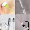 10/20/30Pcs Drinking Straw Cleaning Brush Kit Reusable Tube Pipe Cleaner Nylon Stainless Steel Long Cup Bottles Straw Brushes