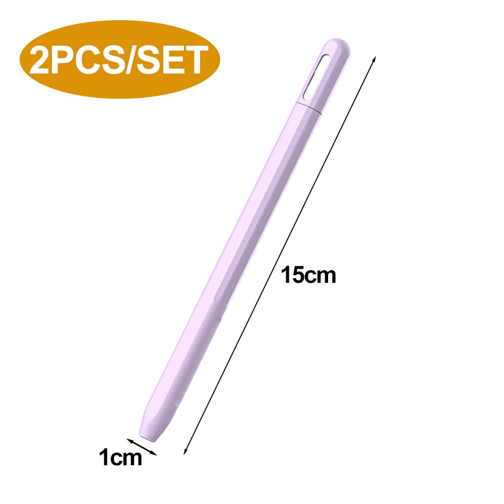Custodia Porta Penne Morbida in Silicone 2 in 1 per Apple Pencil Pro Copertura Protettiva Manicotto Custodia Pelle per Penna Leggera per Apple IPencil Pro