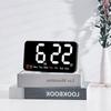 Multifunctional Wall Clock: Large Screen, Temperature Display, Dual-Use, Alarm, Model 6638