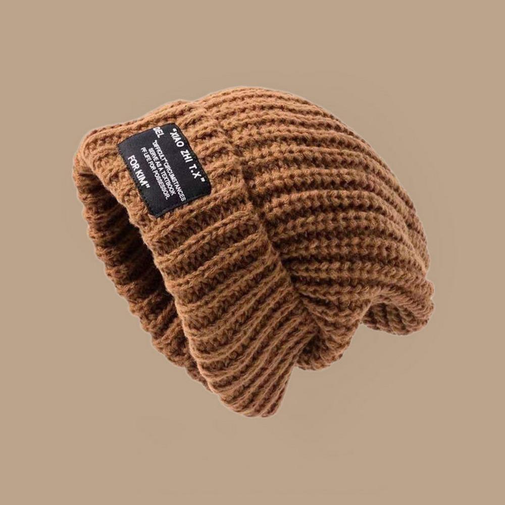 Multi Colors Knitted Beanies Solid Cute Warmer Bonnet New Female Beanie Caps  Outdoor