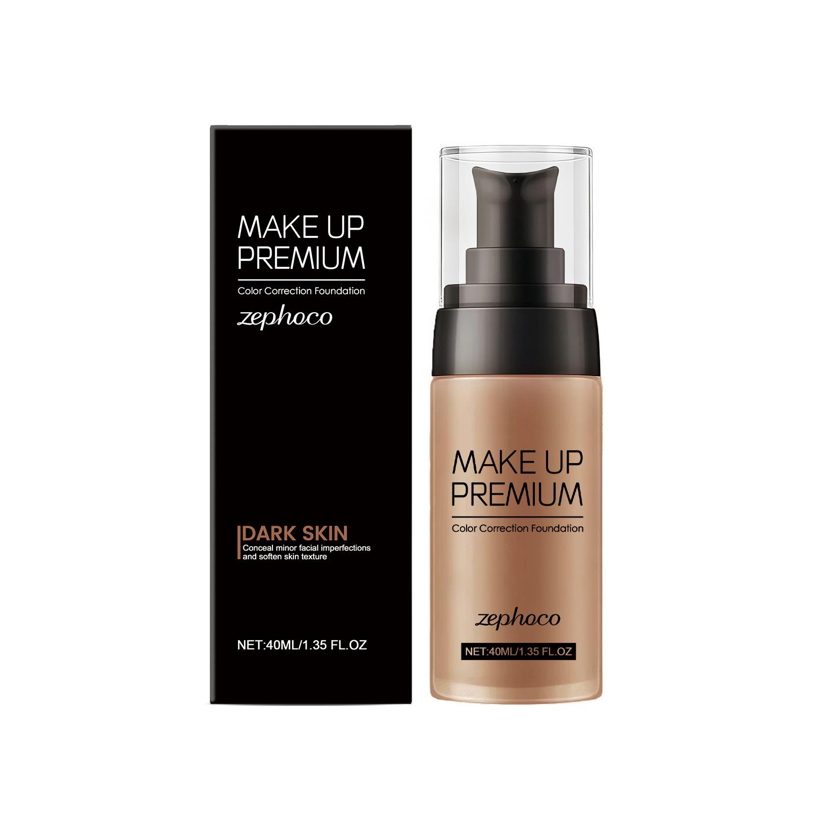 Zephoco Brightening Clear Base Matte Foundation Cream 40ml (Export Only)