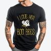 Ich Liebe Sie Boo Bienen Partner T-Shirts Herren Sein Männer Blau Und Weiß Grafik T-Shirts Grafik T-Shirts Oberteile T-Shirts Klassisch