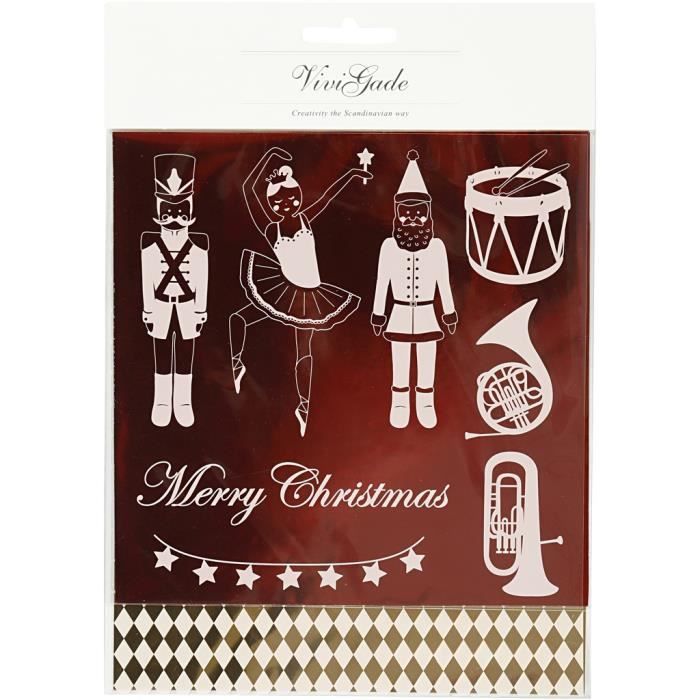 Vivi Gade set de décoration feuilles et feuilles de transfert 4 feuilles