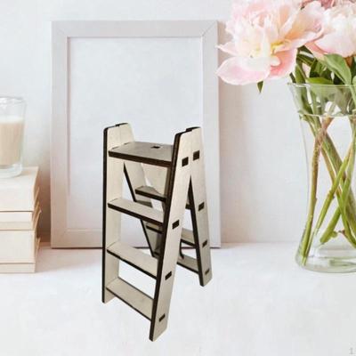 Valentine Ladder Table Decoration Wooden Sign Display Home Decor Decorative Ornament