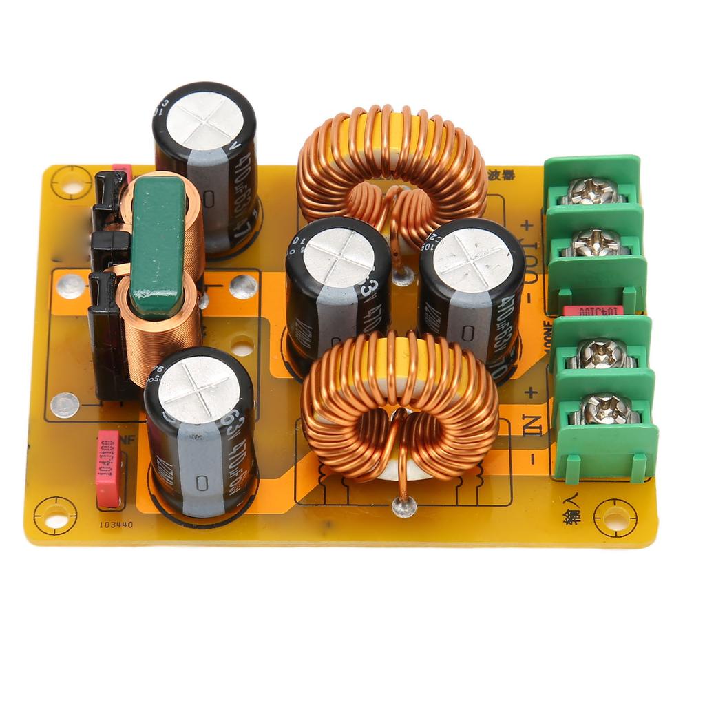 DC LC Filter 50V 10A Electromagnetic Interference Double Sided FR4 Low Pass Filter for Vehicle