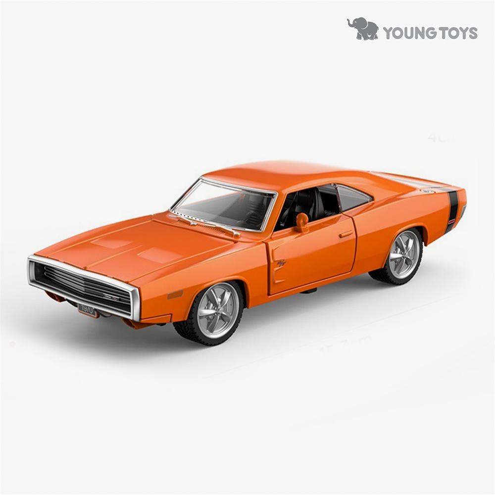 [young toys] Rastar 1970 Dodge Charger R/T (1:36 Die-cast Model)