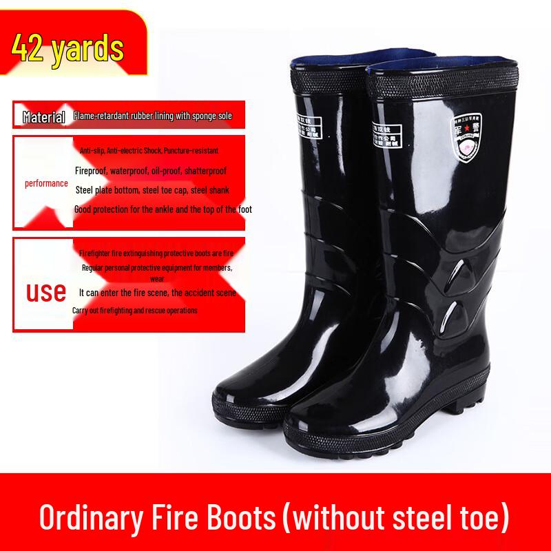 XinYicheng Firefighter Protective Training Boots 42
