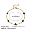Vintage Beaded Stacked Bracelet Combination Personalized Handpiece Female Gold Plated