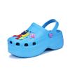 Summer Womens High Platform Slippers Clogs Outdoor Garden Shoes Pool Platform Sandals Bathroom Flip Flops Mules Beach Slippers