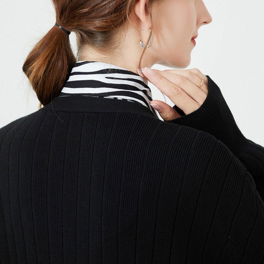 Women Cotton Detachable Lapel Clothes Accessories Blouse False Collar Shirt Fake Collar