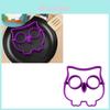 Premium Quality Silicone Funny Owl Mould Egg Rings Cooking Shaper For Perfect Breakfasts