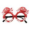 Durable Lightweight Festive Frames Halloween Pumpkin Glasses, Funny Eyewear for Kids Adults, Spooky Party Cute Ghost Eyeglass Photo Booth Props, Trick