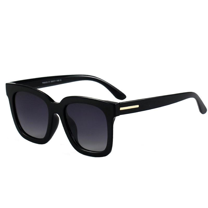 Tr8838 Chic Square Frame Sunglasses With Tac Lenses Ideal For Fashionable Outfits StyleA