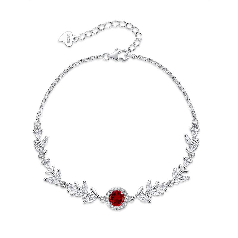 Wisteria Raw Crystal Jewelry Set S925 Sterling Silver Fashion Niche Necklace For Women