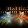 Solar Mosaic Lantern Light IP44 Waterproof Inlaid Fade Resistant Mosaic Glass Light