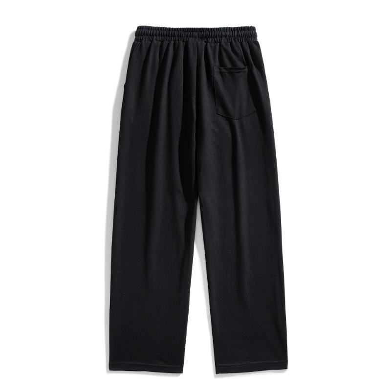 Spring and Autumn New Men's Loose Thin Elastic Sports Casual Pants Trendy Couples Long