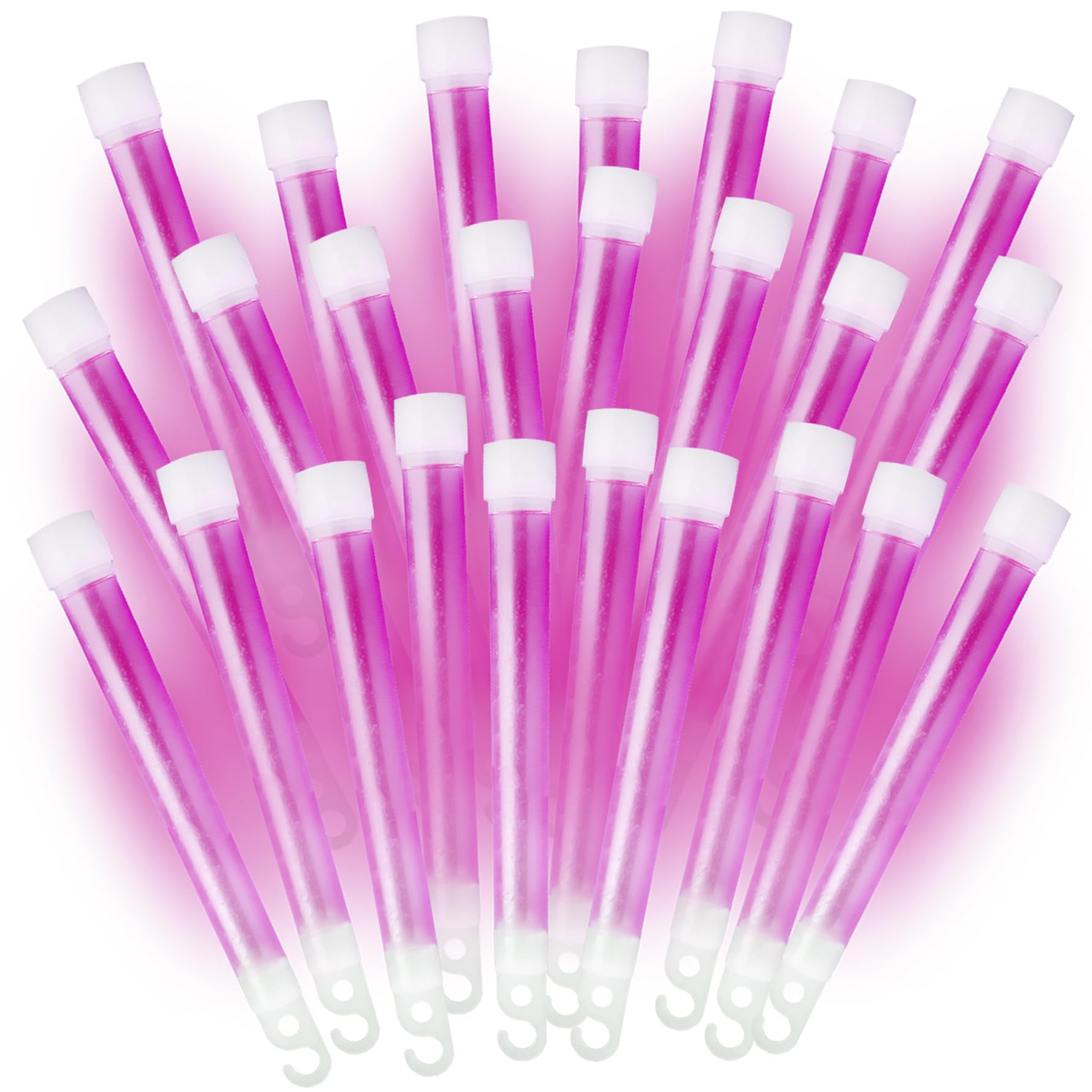 

Набор ручных фонариков Arthar Осветите ваши мероприятия счастливыми флуоресцентными химическими и световыми палочками для живых концертов и свадеб (Артур) Набор из 25 предметов [Наслаждайтесь огнями] розовый