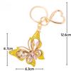 Color Butterfly Love Keychain, Small Pendant, Small Jewelry Accessories, Keychain