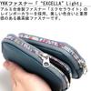 Leather Craftsman Pouch Genuine Leather Tochigi Leather Zipper Excela Light Multi Pouch RF002RB NV Repletion/RB (Repletion/Rainbow) Men's (Rainbow