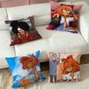 For Maya Mymy Coco O-Ongezellig  Square Double-Sided printed Pillow Case Bedroom Bedside Pillow Sofa Cushion Cover