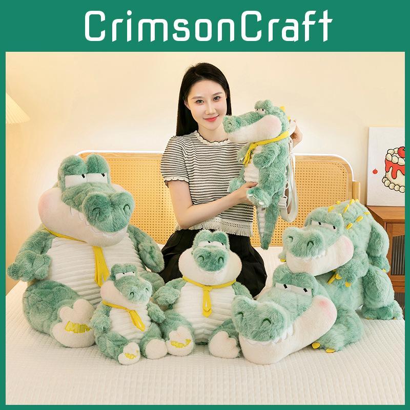 Crocodile Plush Doll Sleep Pillow Gift Cartoon Bedtime Snuggles Decoration Play
