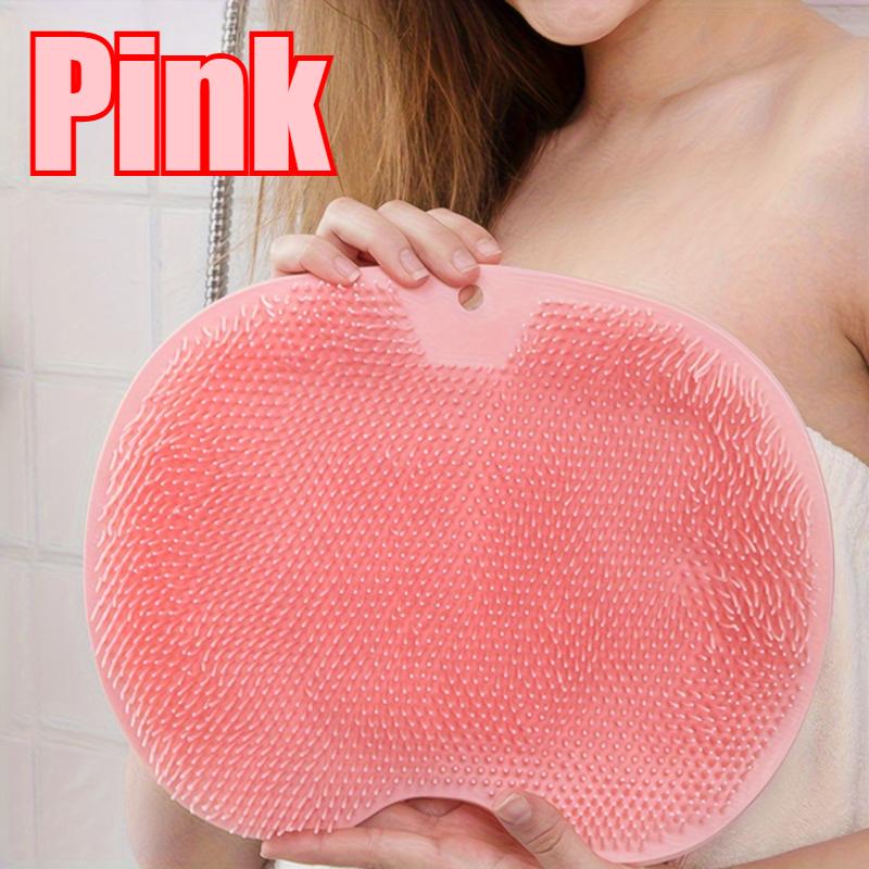 

Подушечка для пилинга ног, щетка для ванной, многофункциональная подушечка для пилинга и массажа ног, нескользящая подушечка для ног, силиконовая щетка для ванной розовый