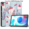 Case For OPPO Realme Pad 10.4 2021 RMP2102 RMP2103 Case Cover Funda Tablet Shockproof 2 In 1 PC Silicon Hybrid Stand Coque Shell