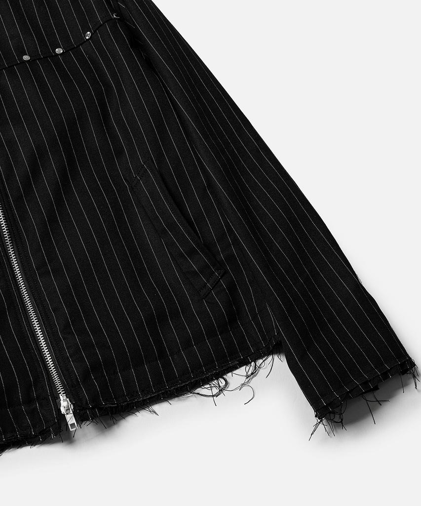 Vastic Studded Cut-Off Jacket_Stripe