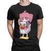 2026 Kasane Teto T Shirt Original Cartoon Pixel Anime Girl Graphic Short Sleeve Tshirt Cute Hand Drawn Loose Crew Neck Top