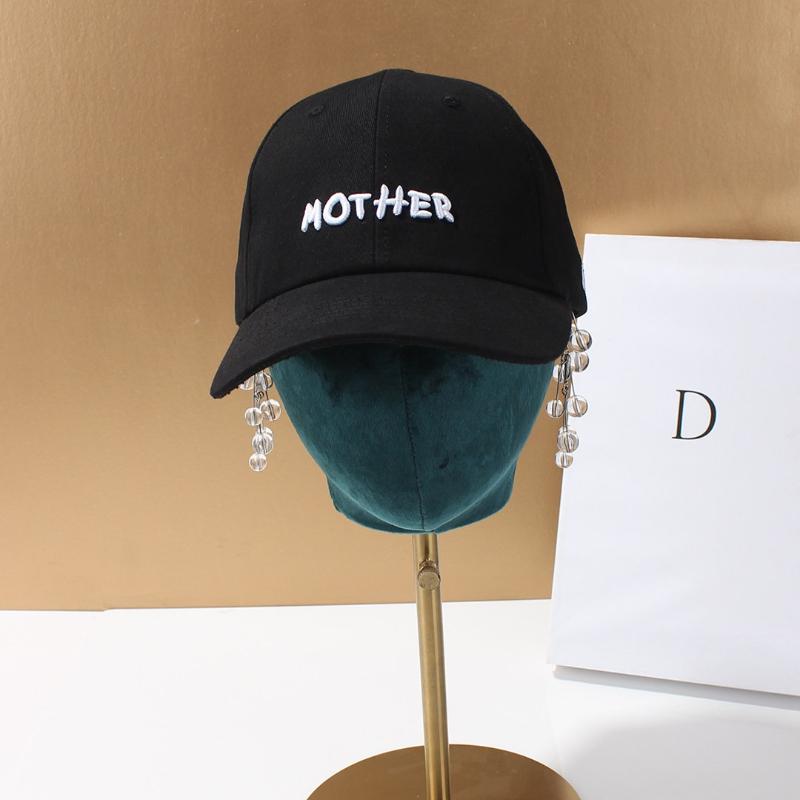 

New 3D Letter Baseball Cap Men Women Fashion Snapback Hip Hop Caps Adjustable Bone Dad Hat Outdoor Visor Sun Hats 55-60cm чорний