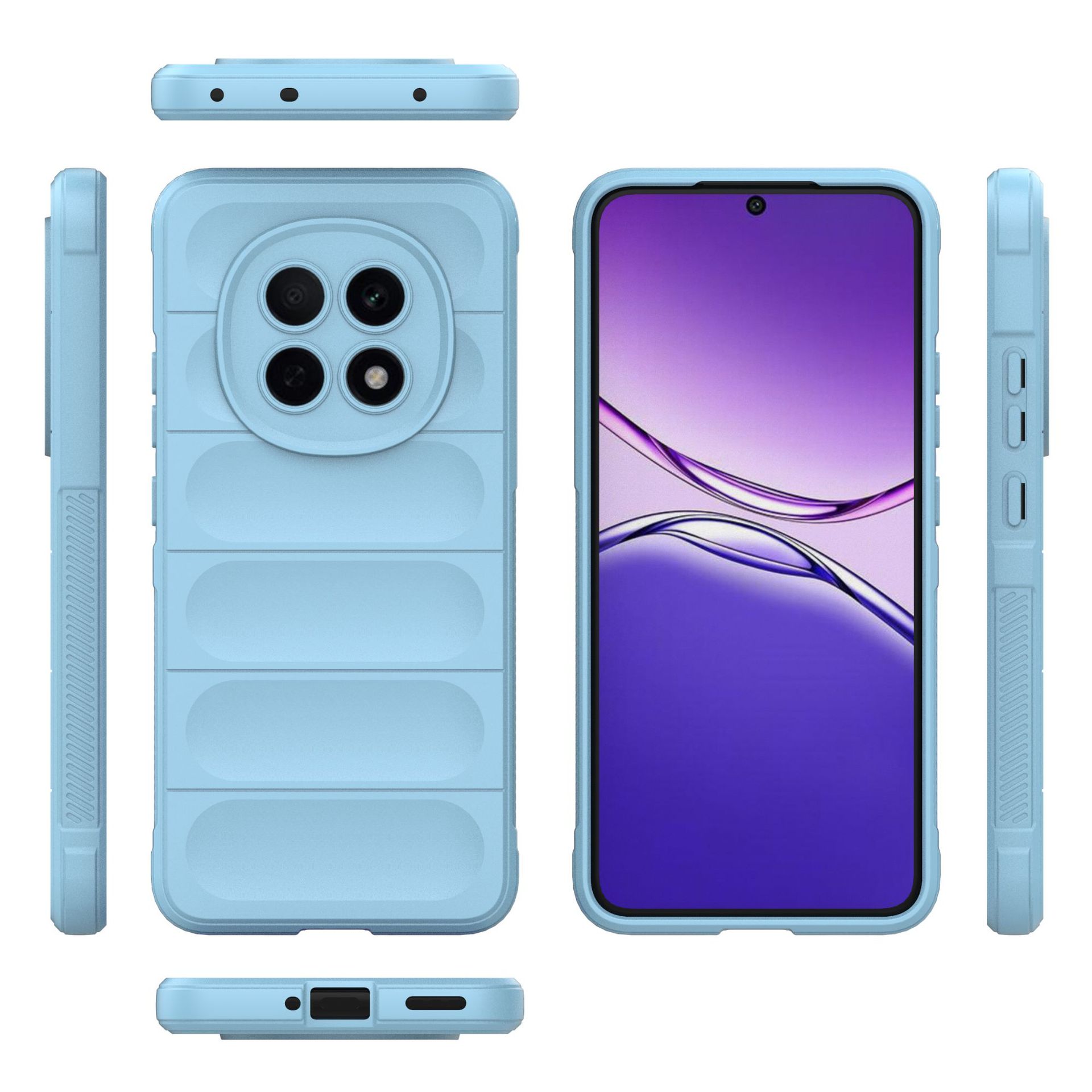 

Oppo F29 Phone Case,Soft TPU Shockproof Phone Cover for Oppo F29 світло-синій колір
