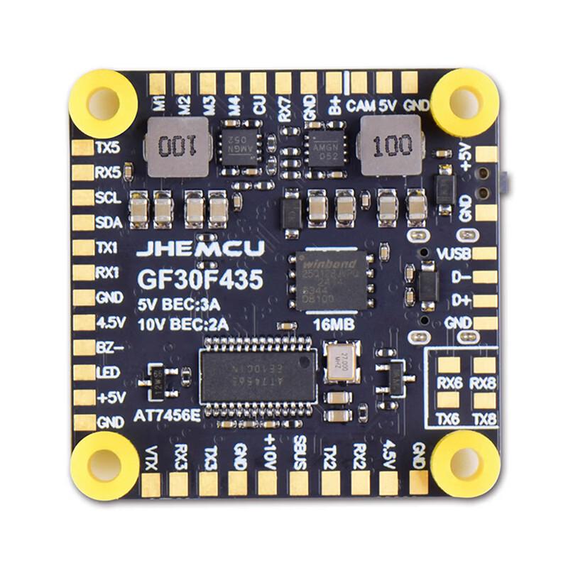 JHEMCU F435 AT32 Flight Controller & 55A ESC for Racing Drones