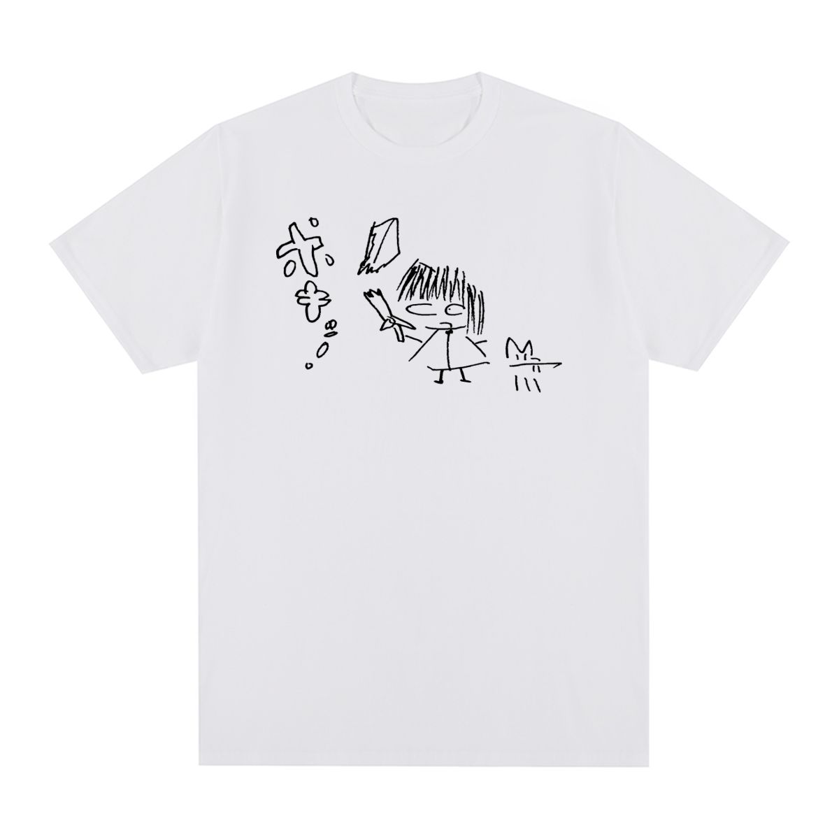 

Shinsei Kamattechan Vintage T-shirt Cotton Men T shirt New Tee Tshirt Womens Tops S