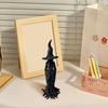 Retro Ghost Witch Statue Resin Desktop Home Decor Gothic Horror Figurine Halloween Party Decoration Scary Collectible Ornament