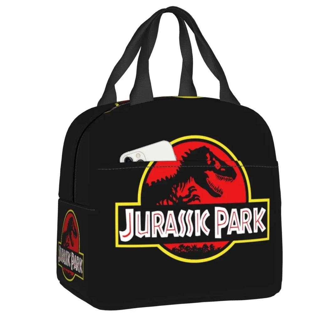 Jurassic World Dominion Brotdosen für Frauen Jurassic Park Kühltasche Thermische Lebensmittelisolierte Lunchtasche Schulkinder Schüler