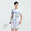 Children's badminton jersey sports suit boys and girls printed table tennis volleyball adult training game jersey wholesale