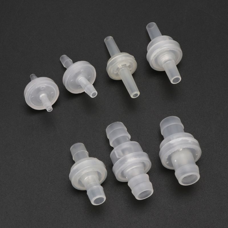 Plastic One-Way Non-Return Water Inline Fluids Check Valves for Fuel Gas Liquid 3mm/4mm / 5mm/6mm / 8mm / 10mm/ 12mm