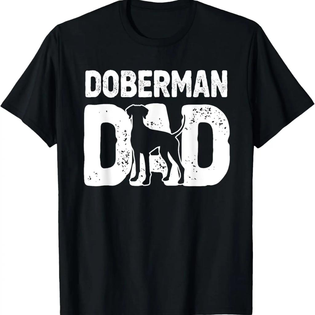 Lustiges Dobermann Papa Hund Dobie Liebhaber Dobermann Besitzer Hunde Vater T-Shirt