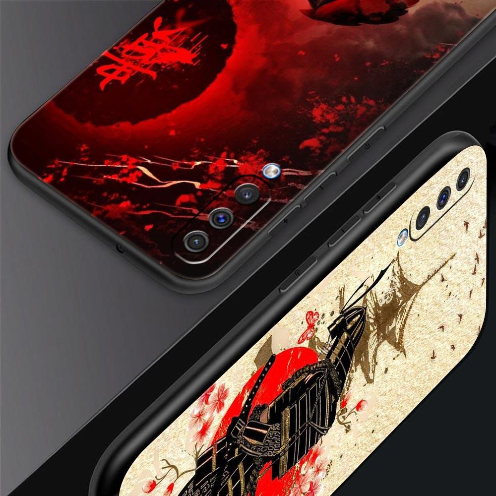 Painting Japan Samurai Art Phone Case for Samsung A52 5G A12 A70 A50 A40 A20s A30 A10s A20e A10 A22 A72 A32 A02 A42 A04S Cover