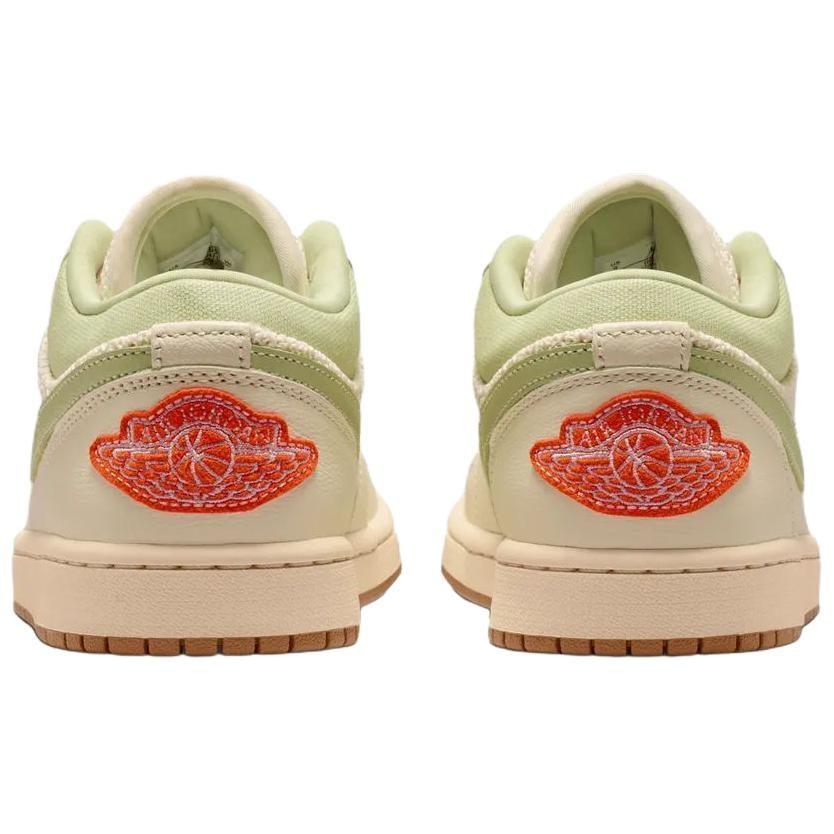 Jordan Air Jordan 1 Low Top Vintage Basketball Shoes Women's Beige II0569-100