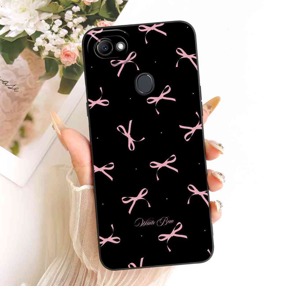 Casing For Oppo F7 CPH1819 CPH1821 Luxury Candy Pattern Simple Soft Silicone Case For Oppo F7 OppoF7 Phone Cover 6.23"