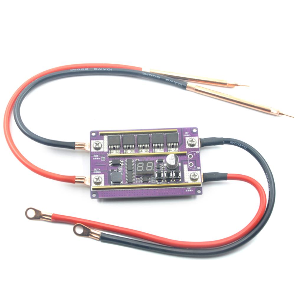 12V 99 Gear Spot Welder Module 5Mos Transistors 2390A Spot Welder Control Board Welding Machine 18650 Battery DIY Soldering Kit